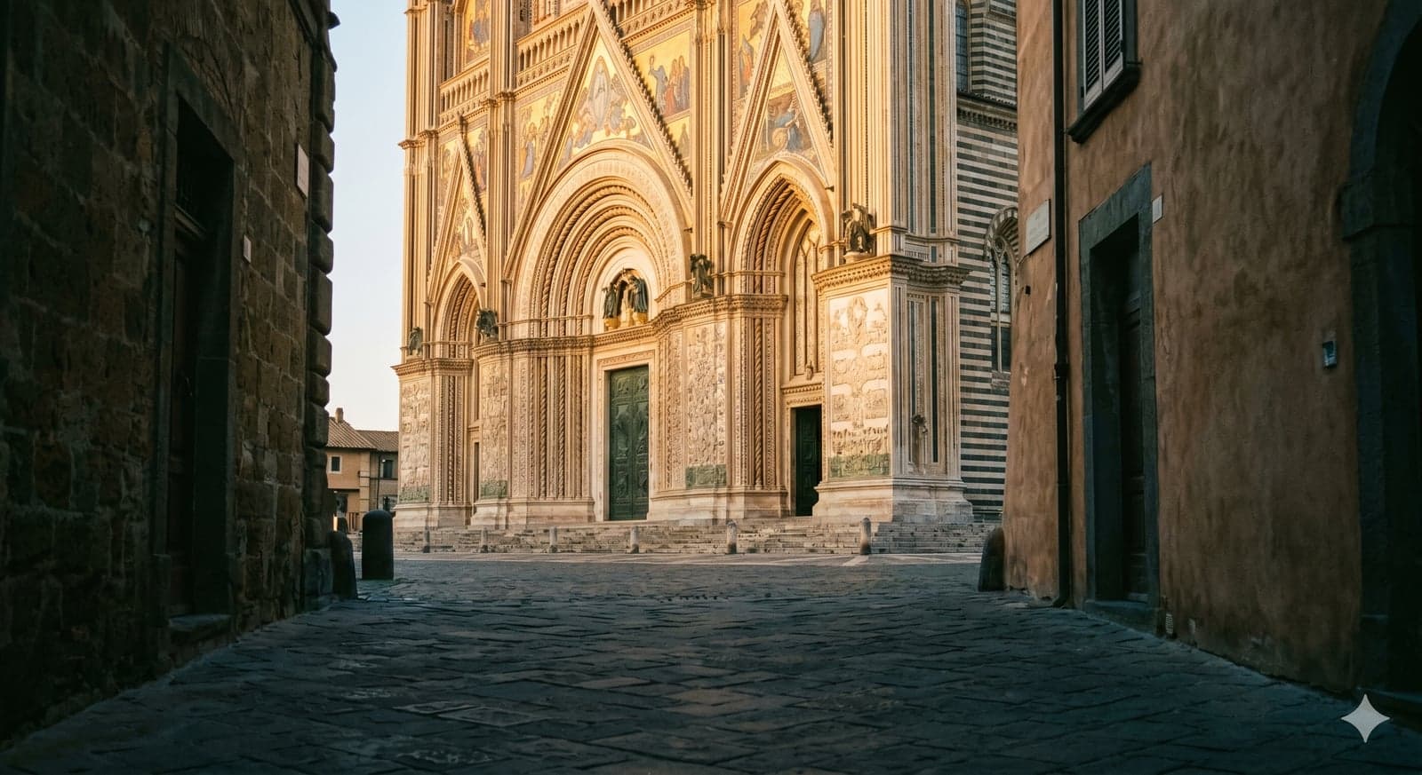 Orvieto — The cliff that lifts a cathedral to the sky.
